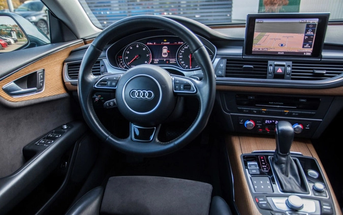 Audi A7 cena 134900 przebieg: 139600, rok produkcji 2017 z Goniądz małe 631
